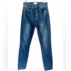 PISTOLA Women Denim Riley Mid-Rise Relaxed Jeans Straight Leg Spandex Size 25